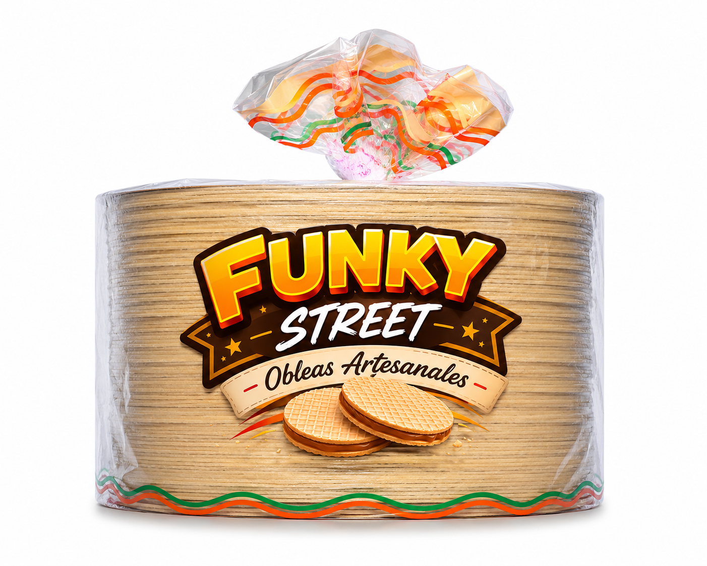 Funky Colombian wafers
